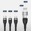کابل شارژ چهار سر بیسوز ۱۰۰ وات