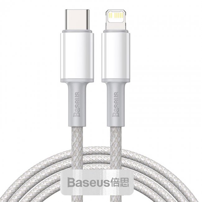 کابل شارژ سریع Type-c به Lightning بیسوس Baseus یک متری