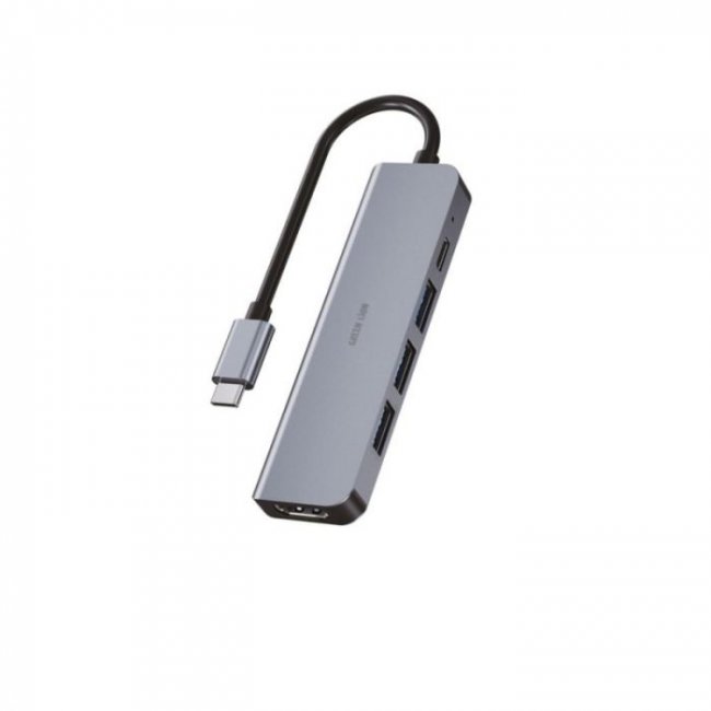 هاب ۵ پورت USB-C برند گرین