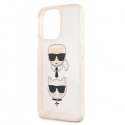 کیس ژله ای اورجینال برند کارل لاگرفیلد Karl Lagerfeld مناسب آیفون ۱۳ پرو مکس