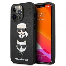کیس چرمی مدل Multi Pink اورجینال برند کارل لاگرفیلد Karl Lagerfeld مناسب آیفون ۱۳ پرو مکس