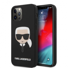کیس سیلیکونی اورجینال برند کارل لاگرفیلد Karl Lagerfeld مناسب آیفون ۱۳