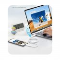 کابل USB-C به لایتنینگ برند رسی Recci با قابلیت شارژ سریع با طول ۱.۵ متر