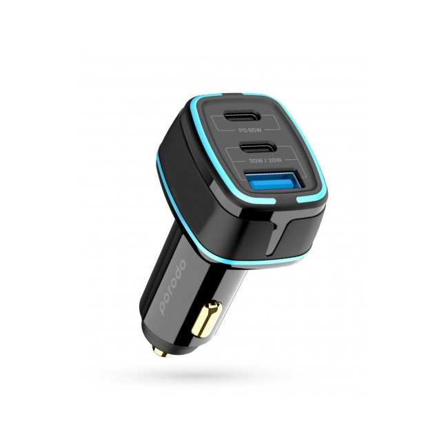 شارژر فندکی برند پرودو Porodo با قابلیت شارژ سریع PD 65W