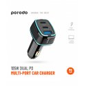 شارژر فندکی برند پرودو Porodo با قابلیت شارژ سریع PD 65W