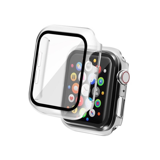 گلس کیس و محافظ اپل واچ مناسب برای اپل واچ 40 mm