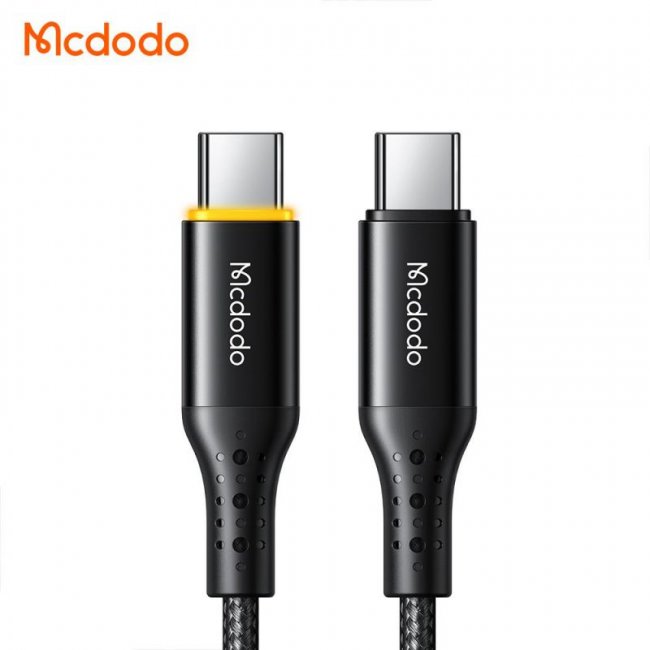 کابل تایپ سی به تایپ سی به همراه قطع کن برند مک دودو Mcdodo طول 1.2 متر