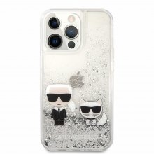 کیس آکواریومی اورجینال برند کارل لاگرفیلد Karl Lagerfeld مناسب آیفون ۱۴ پرو