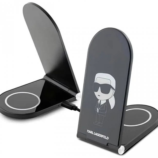 شارژر بی سیم برند KARL مدل MAGNETIC DESK CHARGER