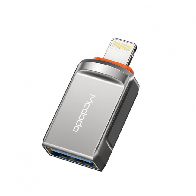 مبدل OTG برای تبدیل USB به لایتنینگ برند مک دودو Mcdodo