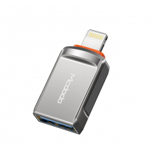 مبدل OTG برای تبدیل USB به لایتنینگ برند مک دودو Mcdodo