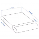 پایه نگه دارنده موبایل طرح چوب ایکیا IKEA