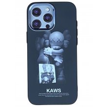 کیس buvu با طرح فانتزی kaws مناسب ایفون16promax