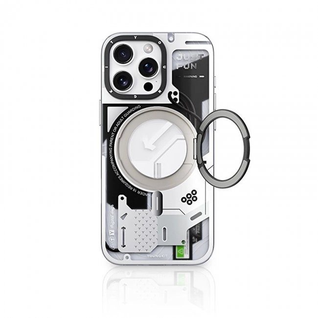 کاور اورجینال Youngkit Starship مناسب آیفون 16 پرو مکس با محافظت 360 درجه