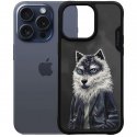 قاب گوشی آیفون 15 پرو مکس طرح Nimmy Pet با گلدوزی سه بعدی طرح Wolf