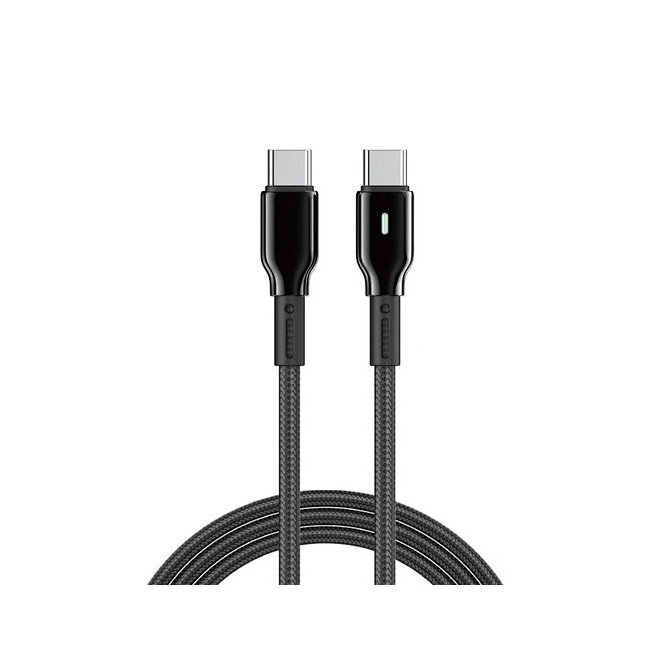 کابل شارژ سریع WiWU Drualink USB-C to USB-C با طول 1 متر