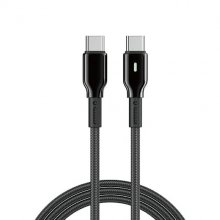 کابل شارژ سریع WiWU Drualink USB-C to USB-C با طول 1 متر