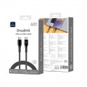 کابل شارژ سریع WiWU Drualink USB-C to USB-C با طول 1 متر