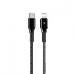 کابل شارژ سریع WiWU Drualink USB-C to Lightning با طول 1 متر