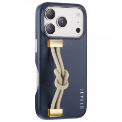 کاور چرمی Levelo Polaris برای آیفون 17 پرو مکس