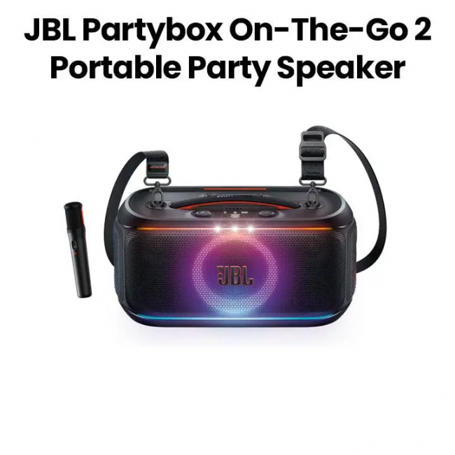 اسپیکر قابل حمل پارتی JBL PartyBox On-The-Go 2
