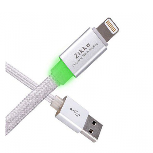 کابل تبدیل USB به لایتنینگ زیکو مدل Sc500-L150R طول 1.5 متر