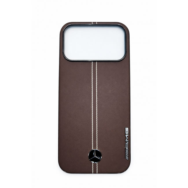 کاور چرمی iphone 17 pro max Benz مدل AMG