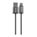 خرید کابل تایپ سی به USB-A پرودو مدل PD-WV3AC1 | ضدگره و بادوام