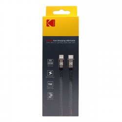 کابل شارژ سریع کداک USB-C به لایتنینگ 20 وات