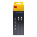 کابل شارژ سریع کداک USB-C به لایتنینگ 20 وات