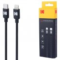 کابل شارژ سریع کداک USB-C به لایتنینگ 20 وات
