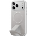قاب چرمی Levelo ARCEN برای iPhone 18 Pro و iPhone 17 Pro با استند و مک سیف - زرشکی