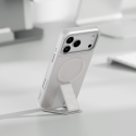 قاب چرمی Levelo ARCEN برای iPhone 18 Pro و iPhone 17 Pro با استند و مک سیف - زرشکی