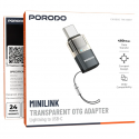 تبدیل OTG لایتنینگ به USB-C پرودو MiniLink مدل PDLTOC50GY