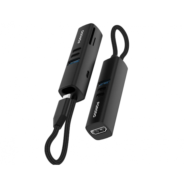 هاب و مبدل چندمنظوره USB-C 7-In-1 Multi-Port USB Hub