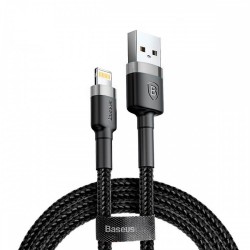 کابل تبدیل USB به لایتنینگ برند باسئوس Baseus مدل Cafule Cable با طول ۱ متر