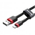 کابل تبدیل USB به لایتنینگ برند باسئوس Baseus مدل Cafule Cable با طول ۲ متر