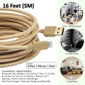 کابل تبدیل USB به لایتنینگ آیفون برند زیکو Zikko با طول 3 متر