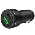 شارژر فندکی Macdodo با دو پورت USB و Type-C با قابلیت شارژ سریع Fast Charge
