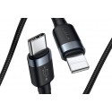 کابل شارژ و انتقال اطلاعات لایتنینگ به USB-C باسئوس Baseus یک متری