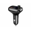 شارژر فندکی دارا ۴ پورت با قابلیت پخش موسیقی و تماس بیسوس برند baseus مدل T-Typed شارژ سریع