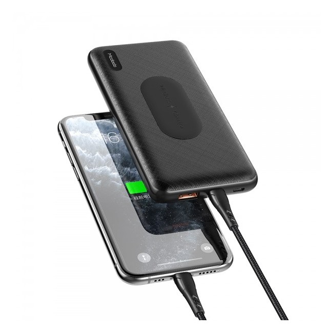 پاور بانک بیسیم Wireless برند Mcdodo مک دو دو ظرفیت 10000 میلی آمپر