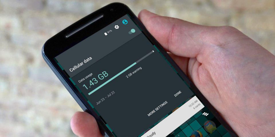 7 روش برای کاهش مصرف اینترنت در تلفن همراه