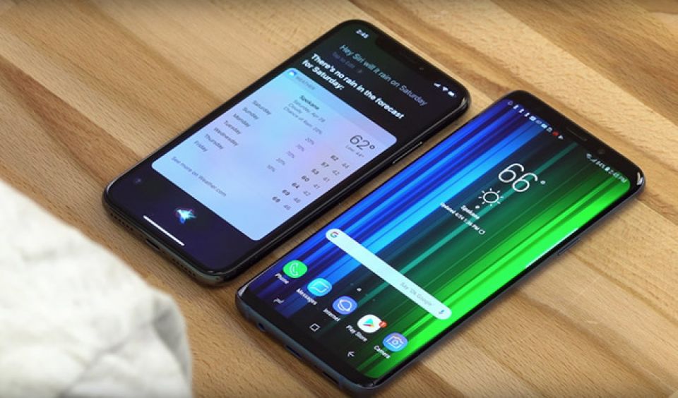 مقایسه دستیار صوتی Siri آیفون 10 با بیکسبی گلکسی S9 Plus