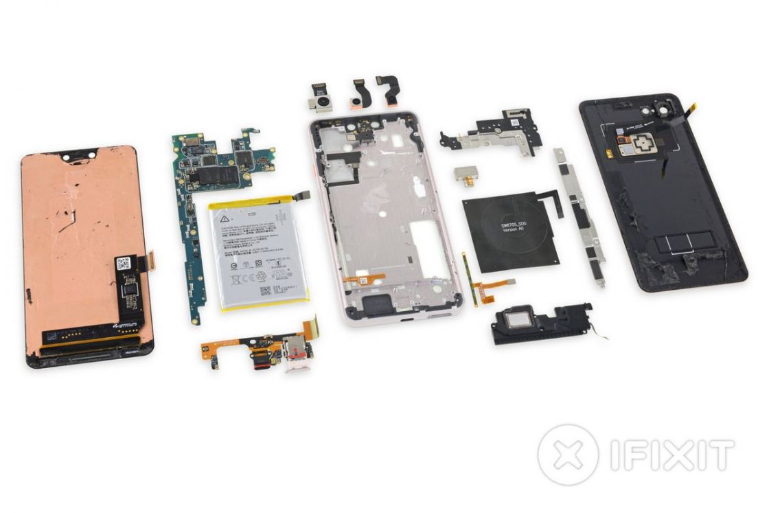 iFixit می گوید صفحه نمایش گوگل پیکسل 3 متعلق به سامسونگ است