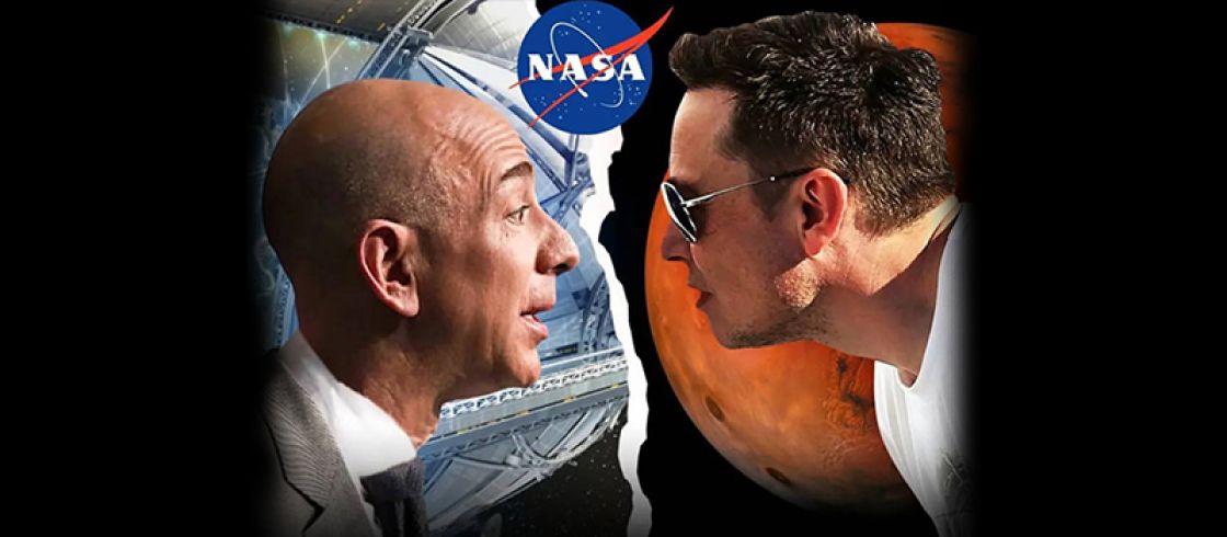 شکایت جف بزوس از ناسا به دلیل قرارداد با ایلان ماسک
