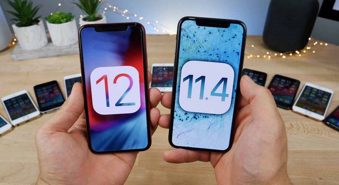 نتایج شگفت انگیز iOS 12 در مقایسه با iOS 11
