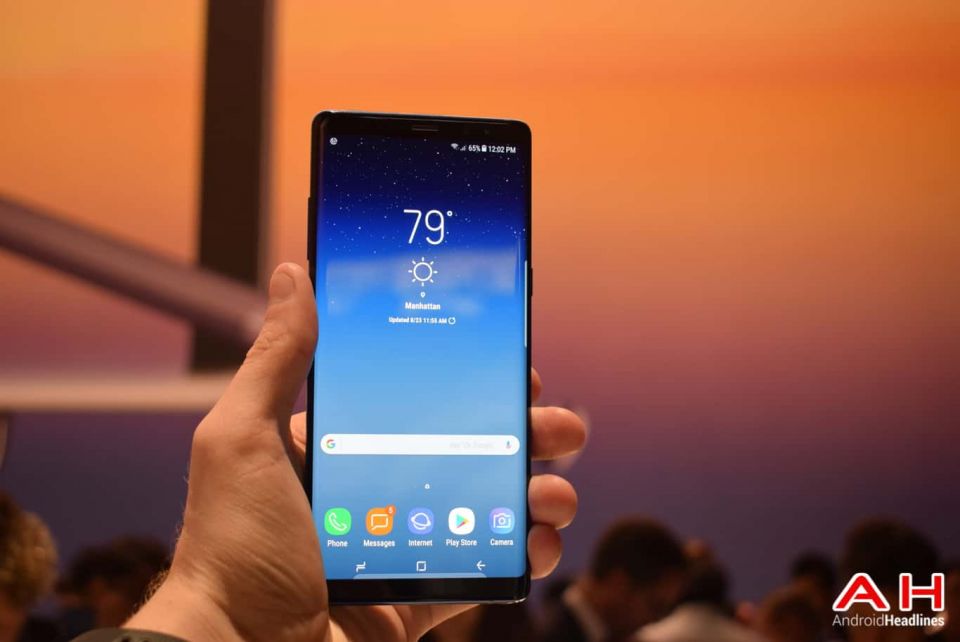 لقب &quot;بهترین نمایشگر موبایل&quot; از نگاه Displaymate از آن گلکسی نوت 8 شد