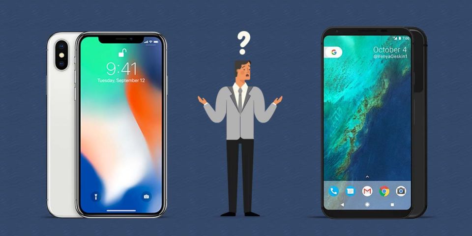مقایسه آیفون X و پیکسل 2