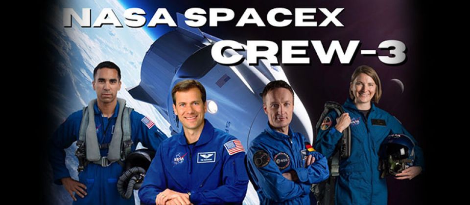 پرتاب موفقیت آمیز فضاپیمای ماموریت «Crew-3» اسپیس ایکس